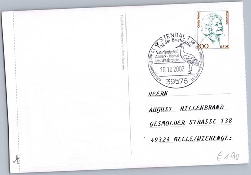 Postkarte sst tag der - sst,