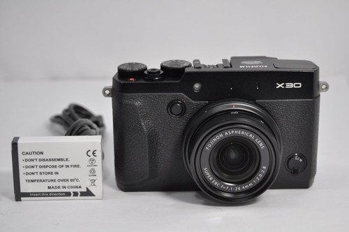 Fujifilm x30 schwarz kompakte - schwarz,