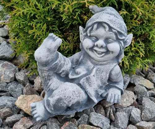 Steinfigur troll wichtel - steinfigur,