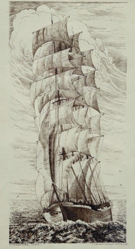 Antik pamir viermastbark - pamir,