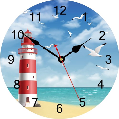 Nautische wanduhr holz - nautische,