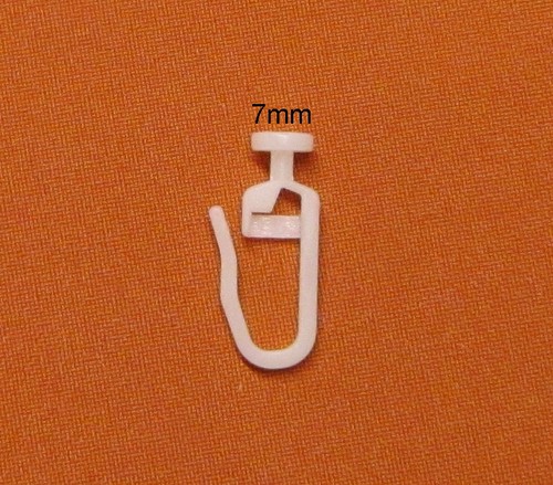 100 gardinenhaken mit 7mm - 100,