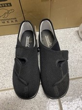 Varomed Klettverschluss Verbandspantoffel Gesundheitsschuhe Gr 8 Schwarz