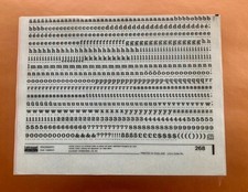 LETRASET  268 .... 12 PT