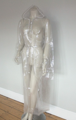 Pvc wie regenmantel - u, mac
