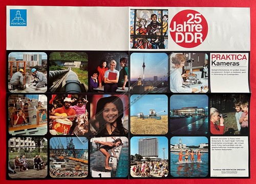 Ddr reklame prospekt plakat - ddr,