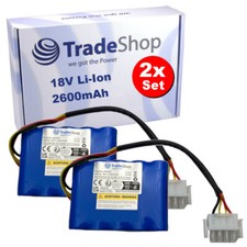 2x Li-Ion Akku 18V / 2600mAh