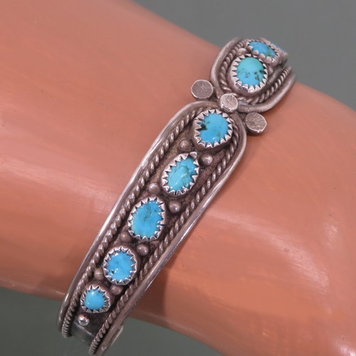 Navajo silber armspange mit - navajo,