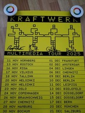 Kraftwerk Poster Signiert /
