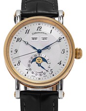 Chronoswiss Lunar Automatik 38mm Pre-Owned - Sehr Gut CH-9322 Edelstahl /