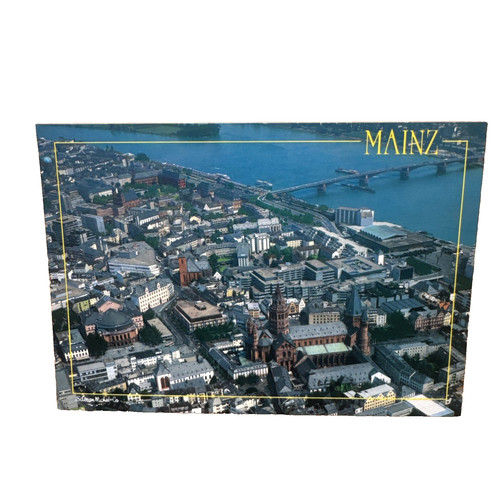 Postkarte ansichtskarte mainz - postkarte,