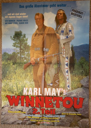 Filmplakat winnetou pierre - filmplakat,