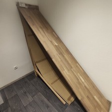 Massivholzplatte eiche lasiert - eiche,