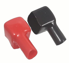 2x Batterie Schutzkappen Gummitüllen Polkappen Polabdeckung Motorrad Akku Deckel