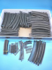 Piko H0 Gleis  Hohlgleis gebraucht verschiedene Teile Konvolut 234 Stück cl536