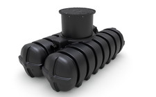 Twinbloc Flachtank 1500 Liter