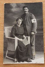 Altes Portrait Foto Sanitäter