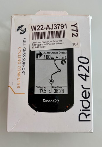Bryton gps rider 420t - bryton,