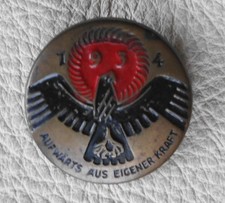 WHW-Abzeichen  - Aufwärts aus eigener Kraft 1934