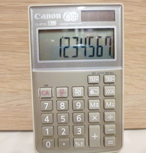Taschenrechner canon 8tcg - 8tcg,
