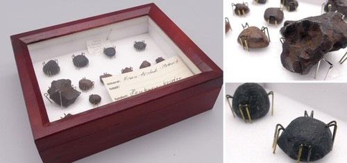 Antike meteoriten sammelbox - meteoriten,