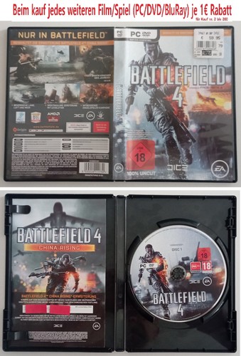 Battlefield dvd rom 100 - battlefield, 100%