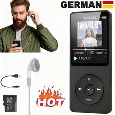 TOP Bluetooth MP3 Player Farbdisplay Musik Spieler FM Radio E-Book Audio 16GB