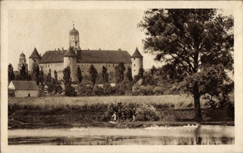 Höchstädt der donau - ak,