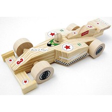 Bastelset Rennauto mit 16