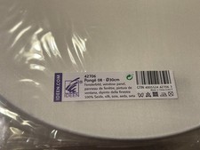 Fensterbild Seide , rund,  zum Bemalen, 30 cm,Ideen aus Stoff, 15 Stück Packung