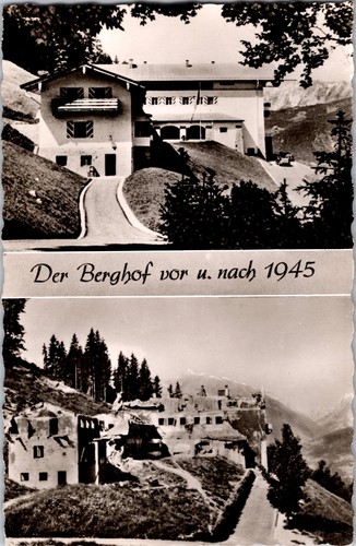 Berghof obersalzberg vor nach - vor,