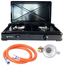 Set Duo Campingkocher schwarz