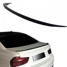 Heckspoiler Spoilerlippe für 3er BMW E90 2005-2011 mit ABE Schwarz matt Spoiler