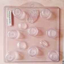 Milky Way Molds Seifenform * Wax Tart Citrus Slice * Kleine Zitronenscheiben