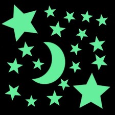 Große leuchtsterne mond - 20, m.