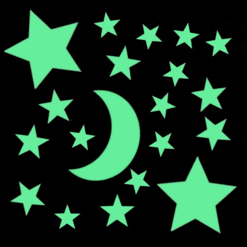 Große leuchtsterne mond - leuchtsterne,
