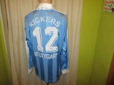Stuttgarter Kickers Original Puma Langarm Matchworn Trikot 1986/87 + Nr.12 Gr.XL