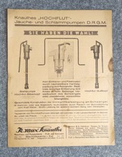 Werbeblatt Knauthes Hochluft