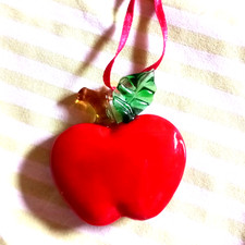 Villeroy & Boch     Weihnachtsbaumanhänger    Apfel aus Glas