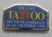THE LAST TATTOO / BERLIN 1992