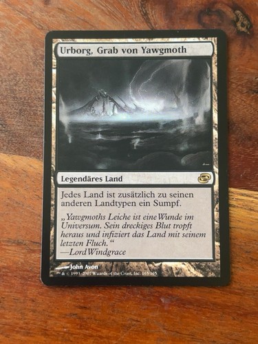 Mtg urborg grab - von, yawgmoth