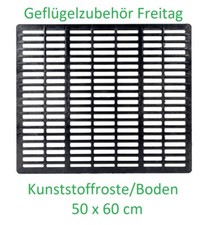 Bodenrost für Hasen und Hühner:  ca 59 x 49 cm Kunststoff