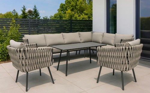 Eck lounge set sitzgruppe - set,