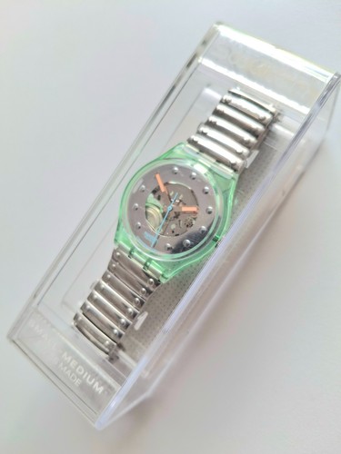 Swatch gent silver - gent, rivet"