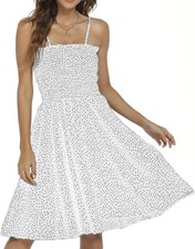 Trägerkleid, gesmokt