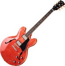 Gibson ES-335 Watermelon Gloss Original Collection Hollowbody Gitarre Koffer