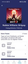 Robbie Williams Tickets |