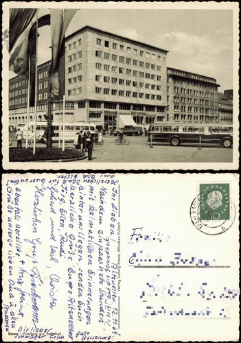 Ansichtskarte essen - essen, (ruhr)