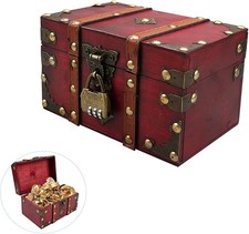 Vintage Schatztruhe Holz klein