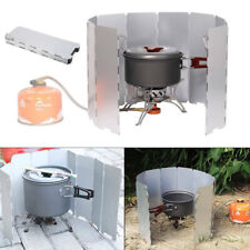 10 Platten Faltbar Windschutz